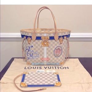 Neverful  Forte Dei Marmi Mm. Damier Azur